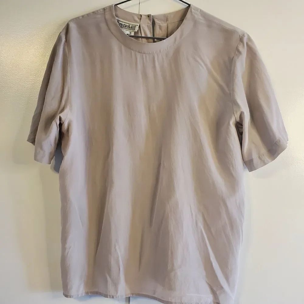 Christie & Jill blouse silk